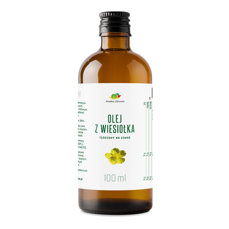 Olej z wiesiołka 100ml tłoczony na zimno spożywczy