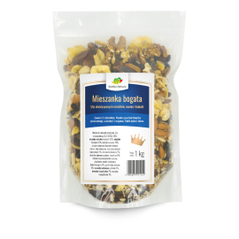 Mieszanka studencka bakaliowa orzechowa bogata 1kg