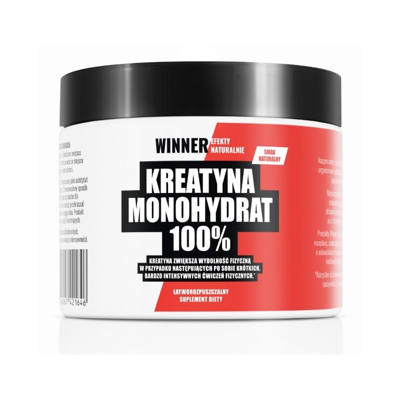 Winner Kreatyna monohydrat smak naturalny 250g