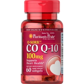  Koenzym Q10 100mg Q-10 Puritan's Pride