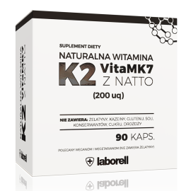 Witamina K2 mk7 200mcg Laborell