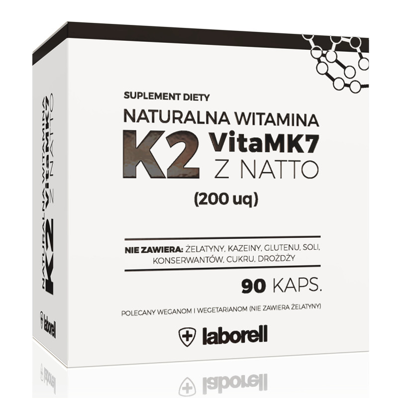 Witamina K2 mk7 200mcg Laborell