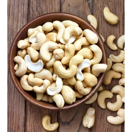 Orzechy nerkowca - nerkowce łuskane całe - 1kg