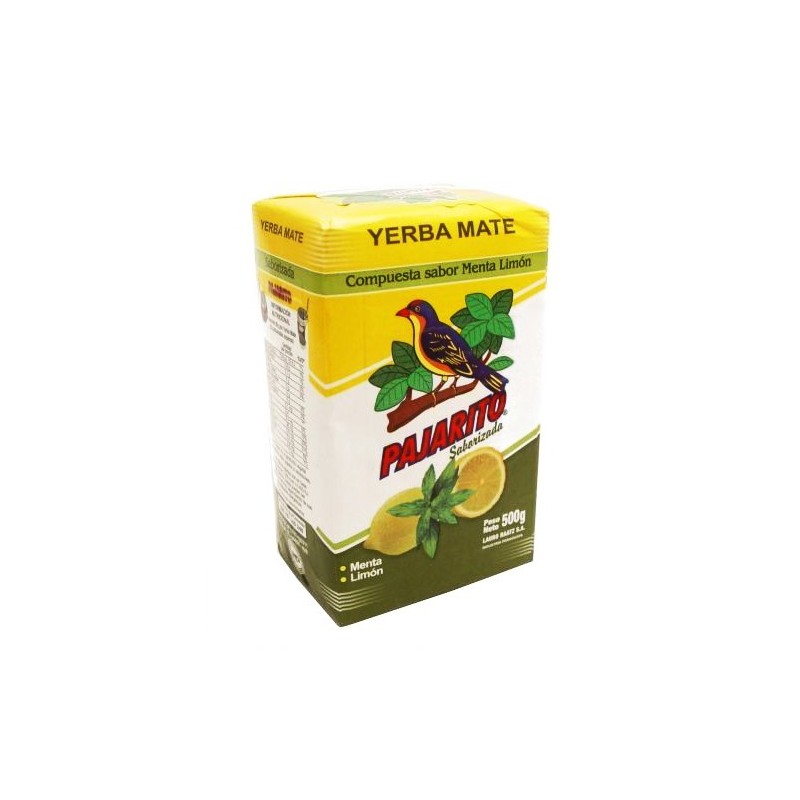 Pajarito Yerba Mate - cytrynowo miętowa z Paragwaju - 500g