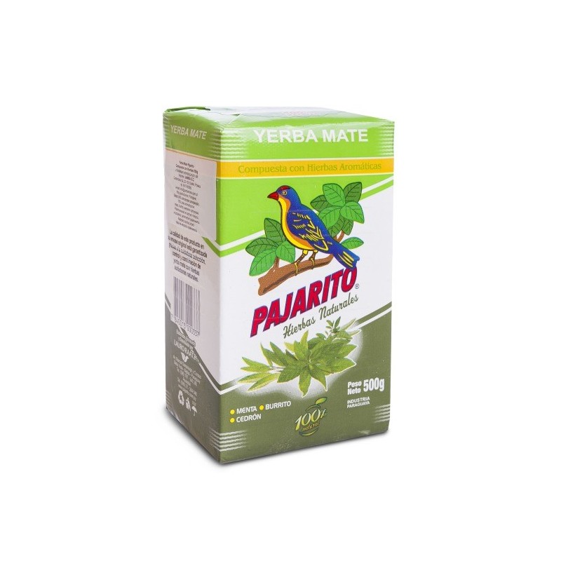 Pajarito Yerba Mate - Compuesta Hierbas ziołowa z Paragwaju - 500g