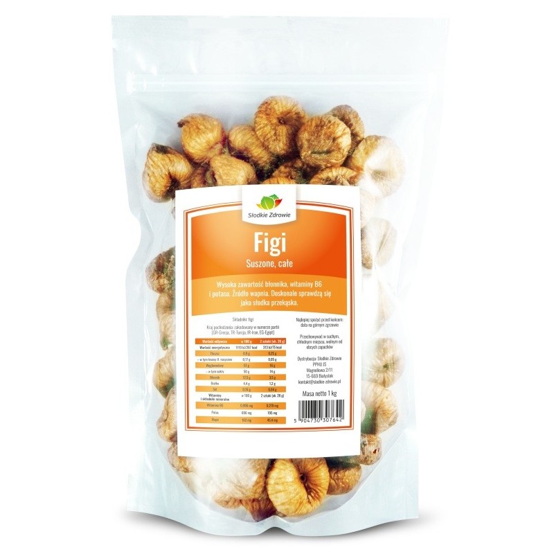 Figi suszone - naturalne niesiarkowane - 1kg