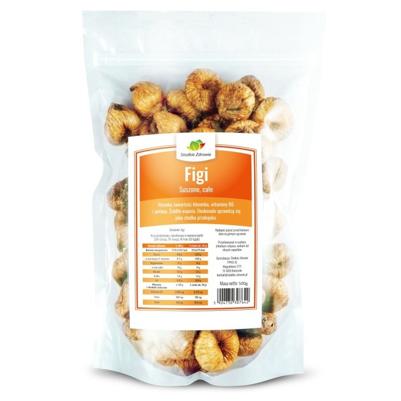 Figi suszone - naturalne niesiarkowane - 500g
