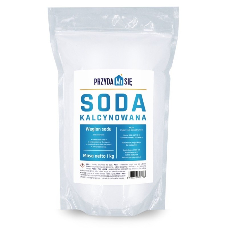 soda kalcynowana, soda piorąca