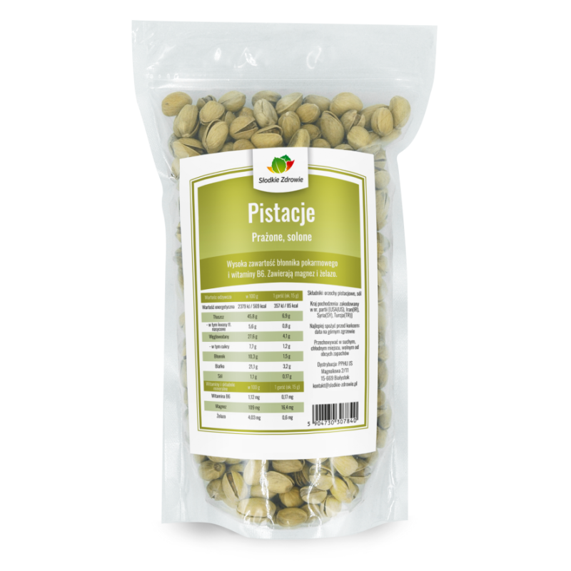 pistacje solone prażone