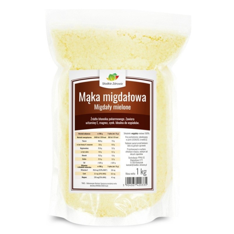 mąka migdałowa 1kg