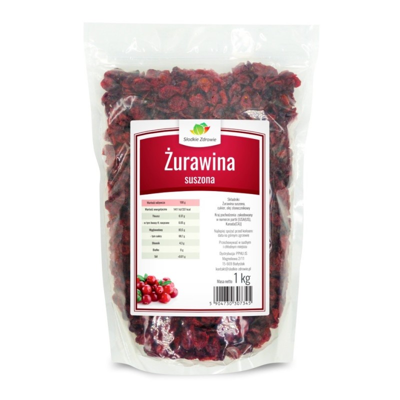żurawina suszona 1kg