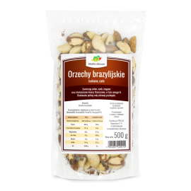 Orzechy brazylijskie, łuskane 500g