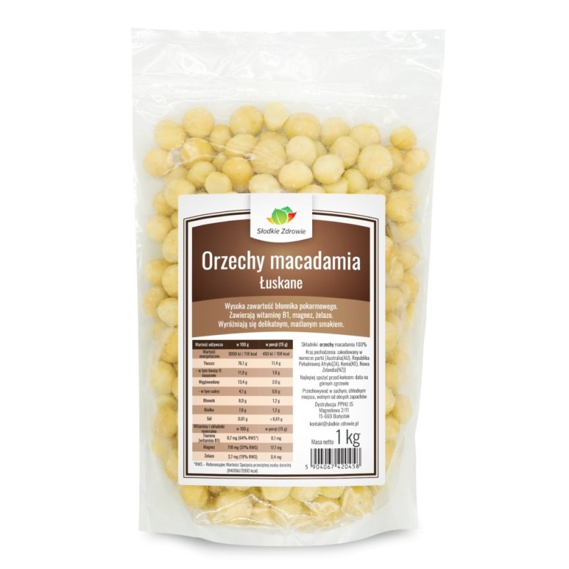 orzechy macadamia makadamia