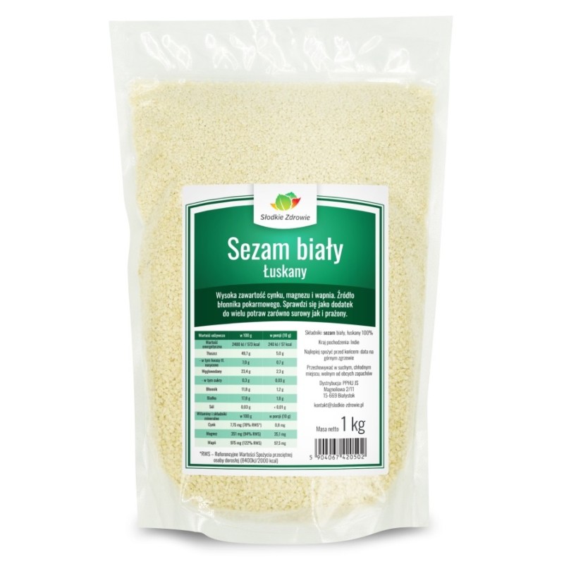 Sezam biały łuskany 1kg