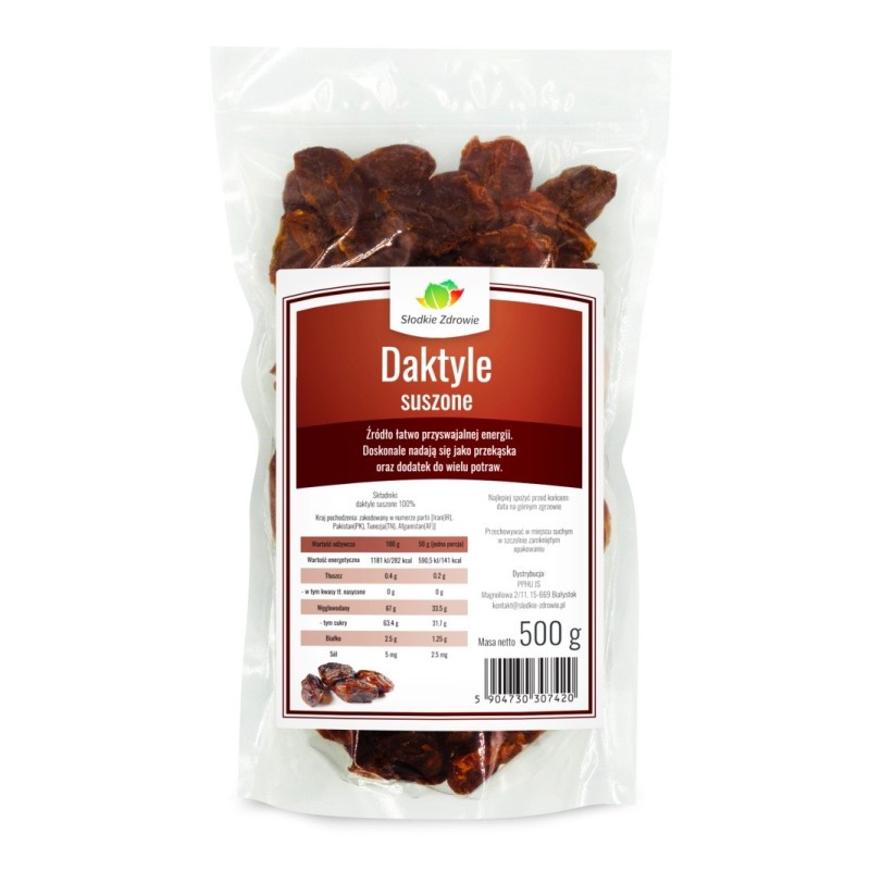 daktyle suszone 500g