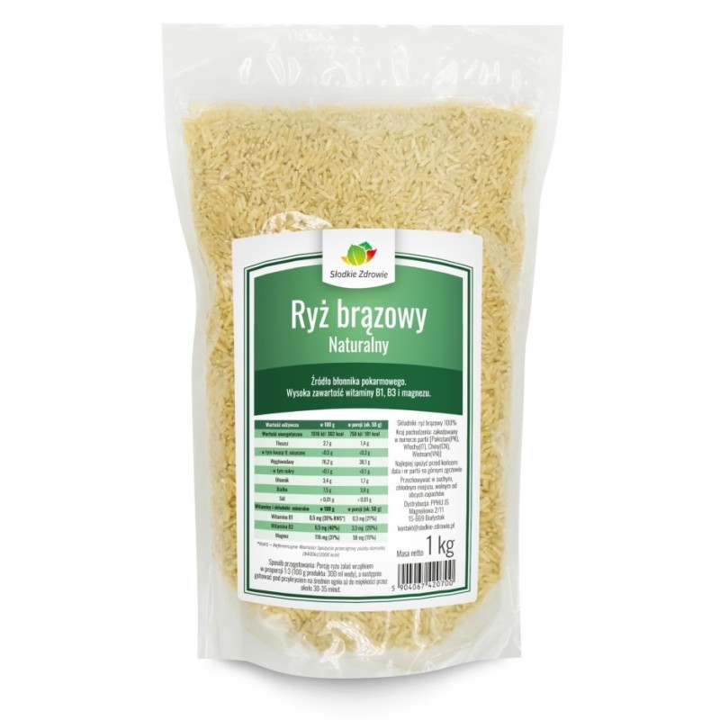 Ryż brązowy 1kg