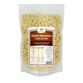 Migdały blanszowane 1kg