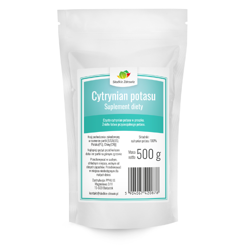 Cytrynian potasu 500g
