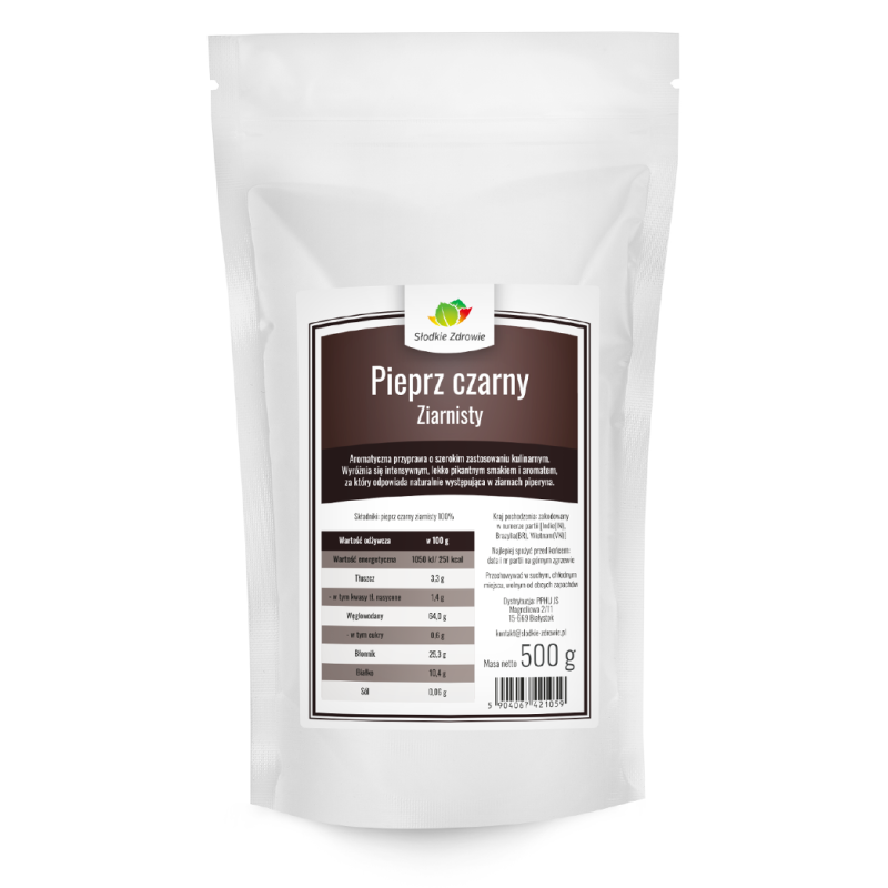 Pieprz czarny ziarno 500g