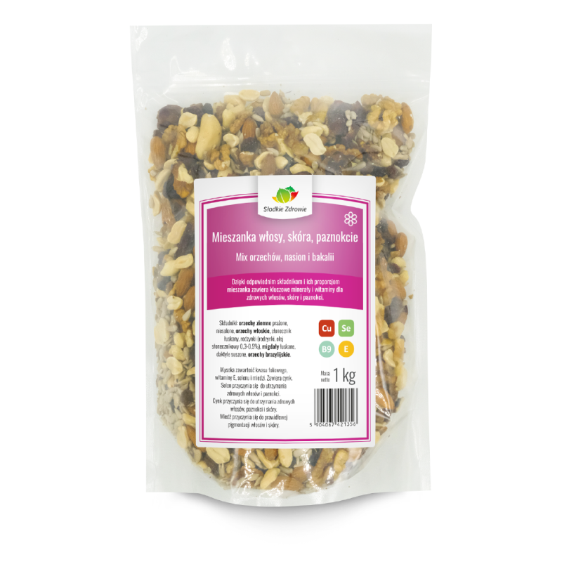 Mieszanka włosy skóra paznokcie 1kg