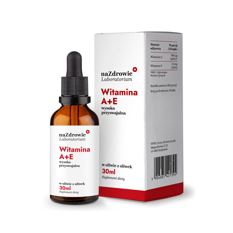 Na Zdrowie Witamina A+E - krople - 30ml