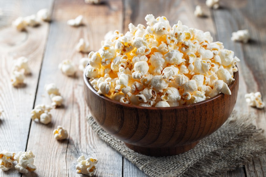 DOMOWY POPCORN-ZDROWA PRZEKĄSKA